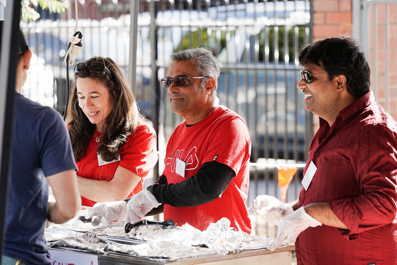 Unley Christian Chapel community volunteers serving together