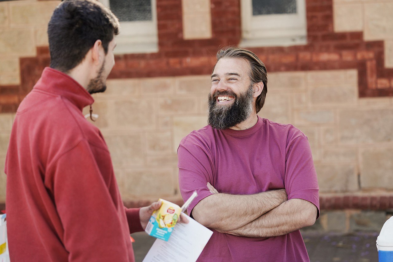 Fellowship and laughter at Unley Christian Chapel